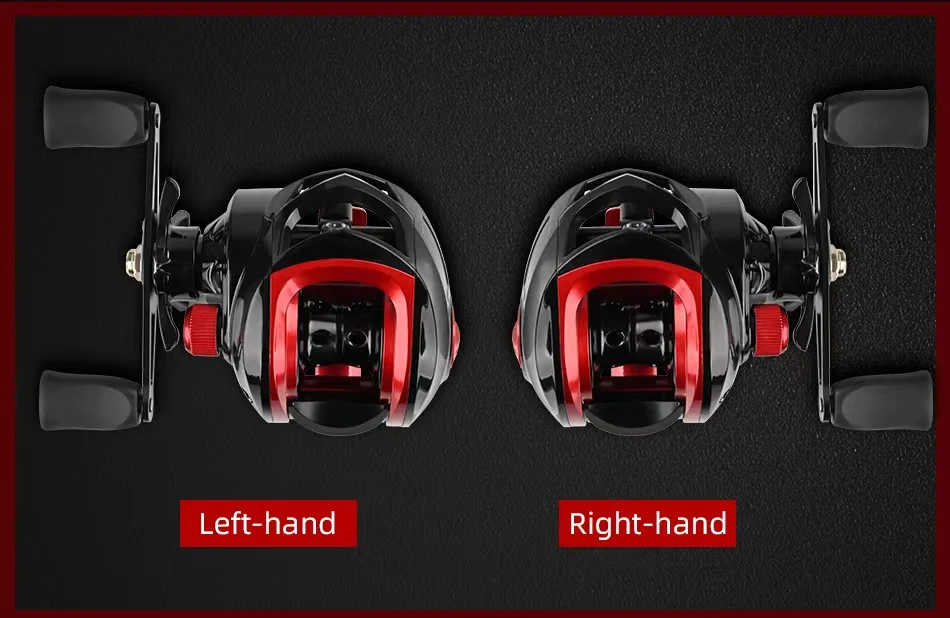 Carrete Rooblinos BR Baitcasting vista lateral