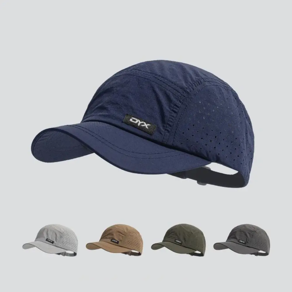 Gorra Snapback Retro de Ala Corta Hombre – Malla y Secado Rápido - imagen 4