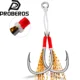 Proberos Jigs de jigging lento: anzuelos dobles con púas y plumas - imagen 2