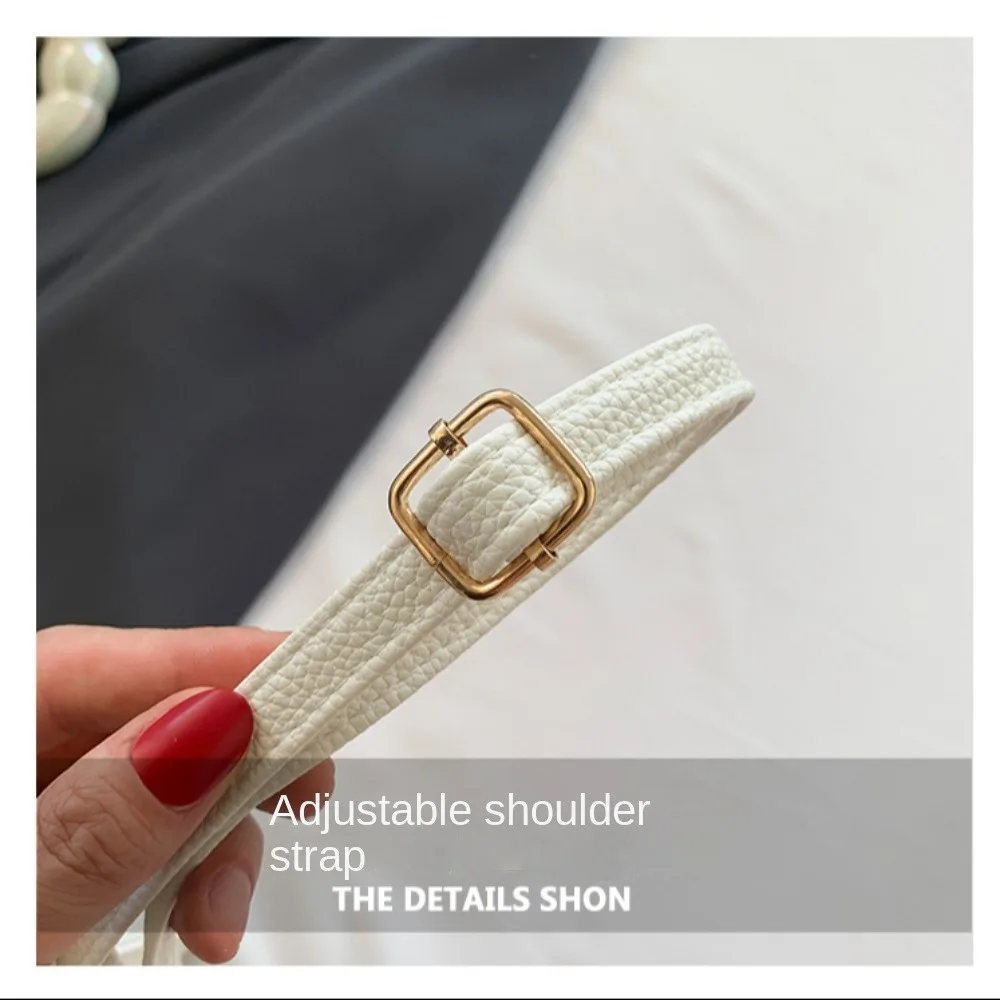 Bolso de mano pequeño cuadrado en PU