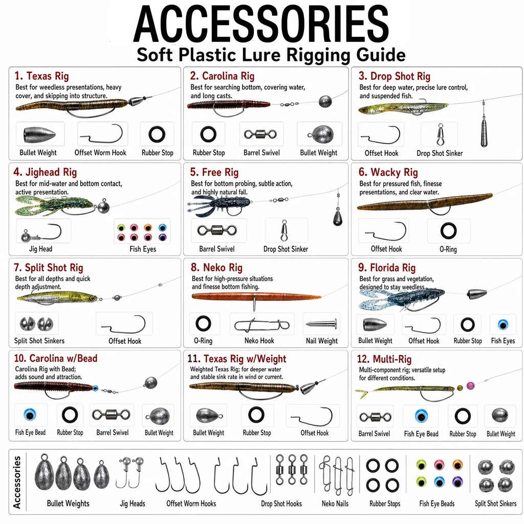 Cuentas espaciadoras y accesorios