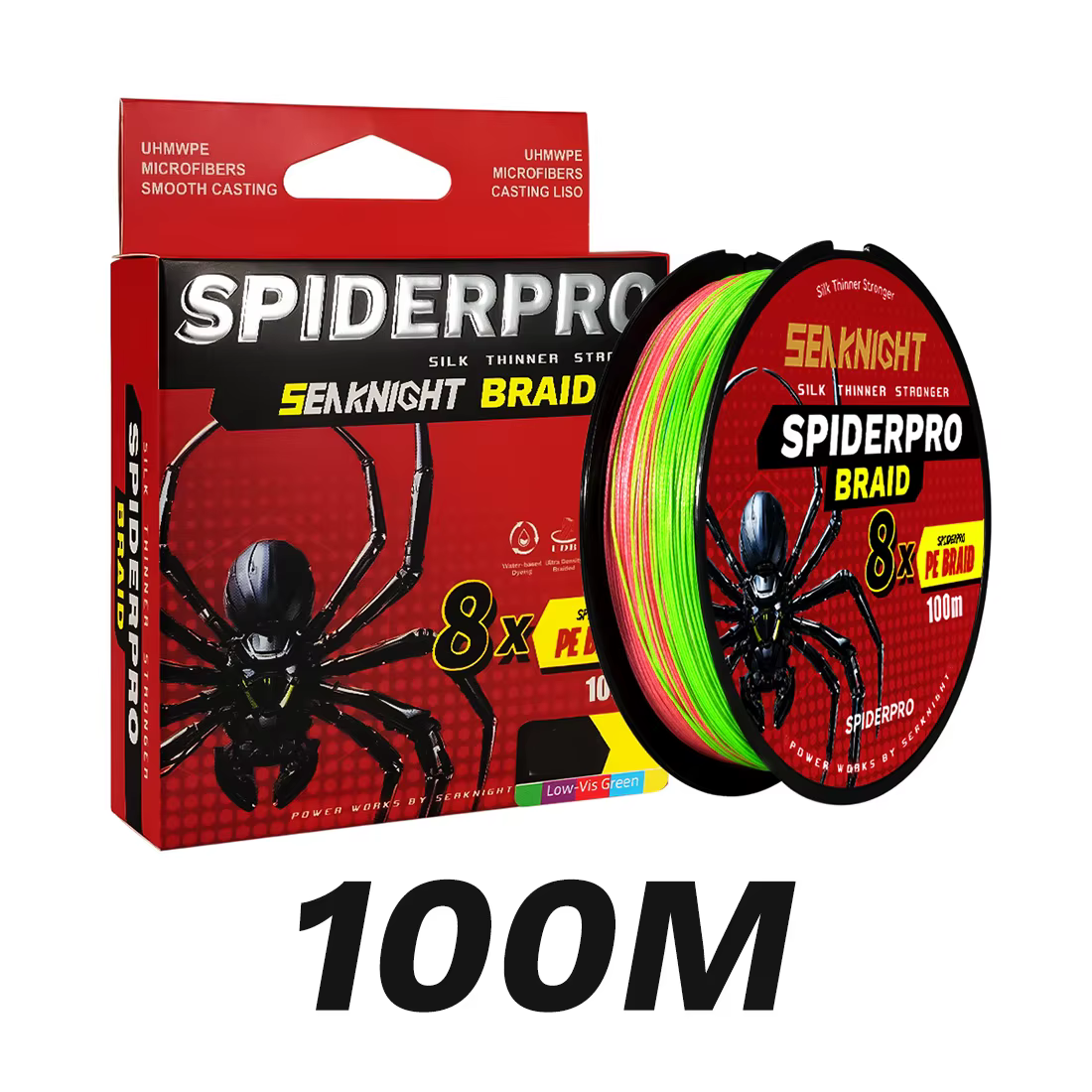 Línea trenzada PE SeaKnight X8 SPIDERPRO – larga distancia - imagen 4