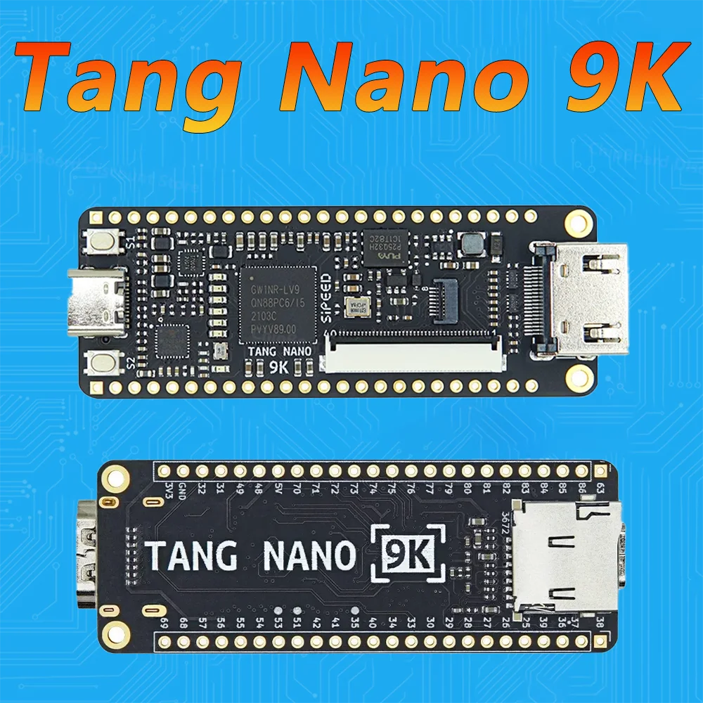 Placa FPGA RISC-V Tang Nano 9K con HDMI Sipeed Gowin