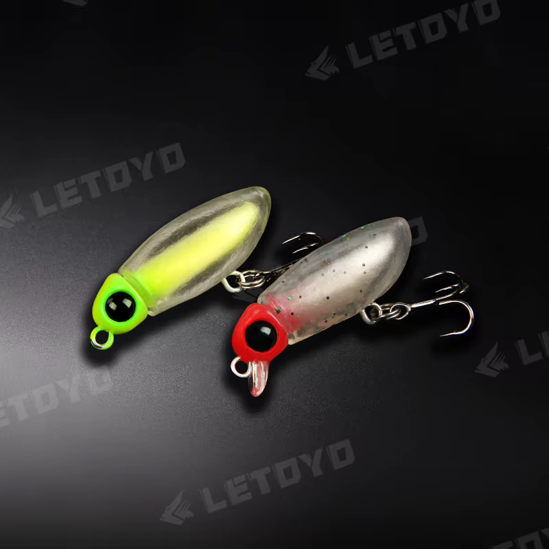 LETOYO MuteBall Minnow38F señuelo superficie trucha plástico suave - imagen 4