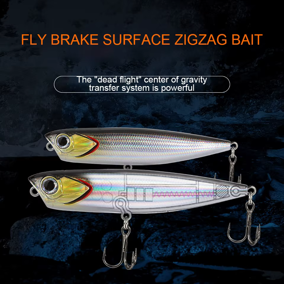 WALK FISH Realis Señuelo Superficie Walking Bait - imagen 2