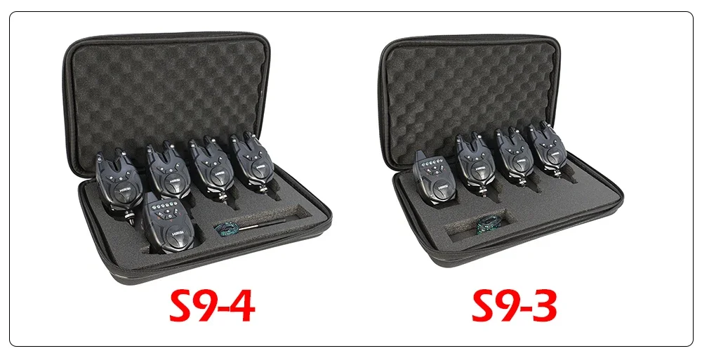 Kit completo de alarmas Hirisi S9 con receptor