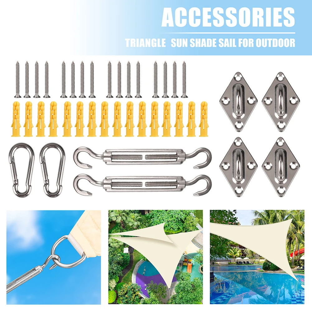 Herraje Bimini Barco Acero Inoxidable 304 – Kit Vela Parasol - imagen 4