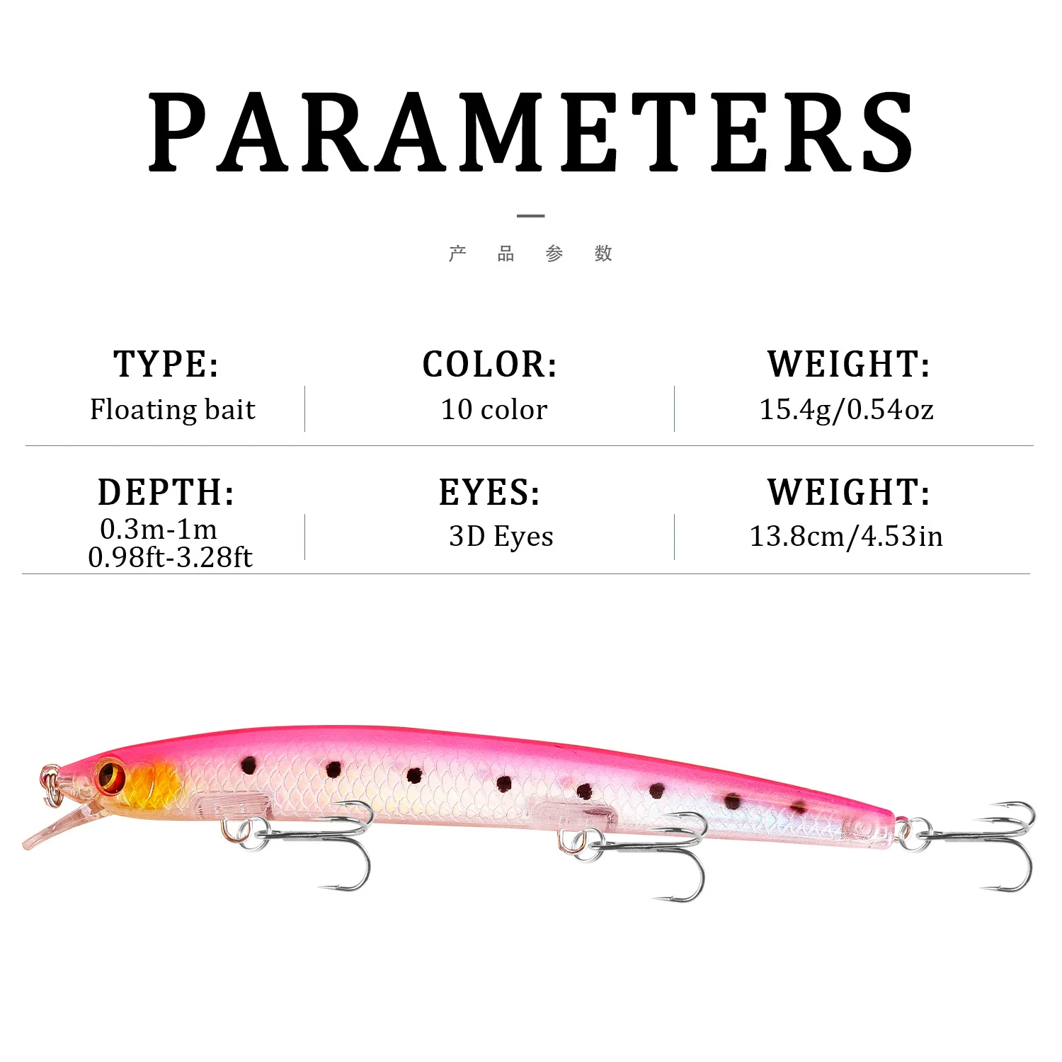 Señuelo Swimbait Twitch Wobbler – Pececillo 140mm para Trucha en Mar - imagen 2