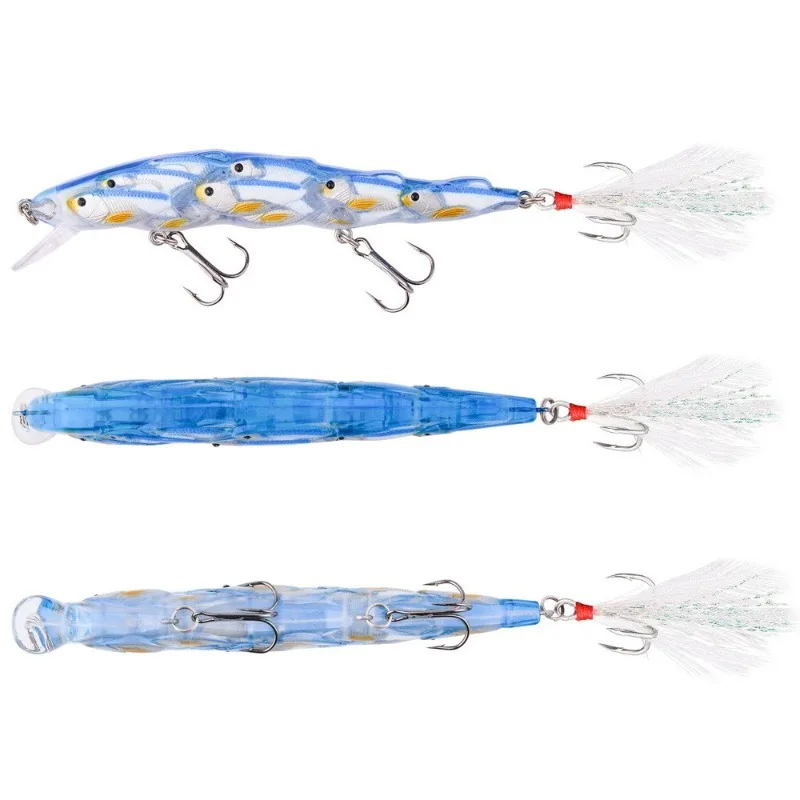 Señuelo Minnow flotante artificial para pesca con acción - imagen 2