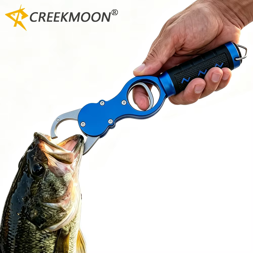 Pinza de pesca de aluminio con mango largo para peces grandes - imagen 3