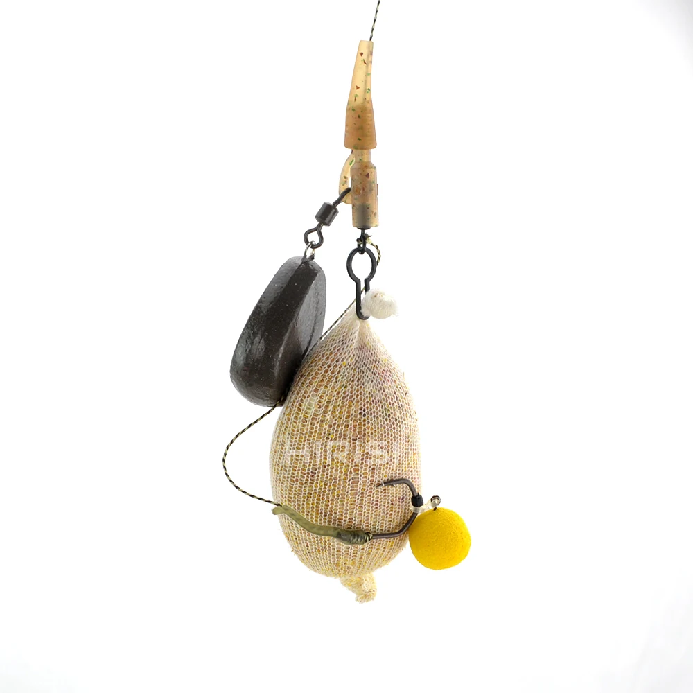 Clips giratorios de malla para pesca de carpa - detalle giro