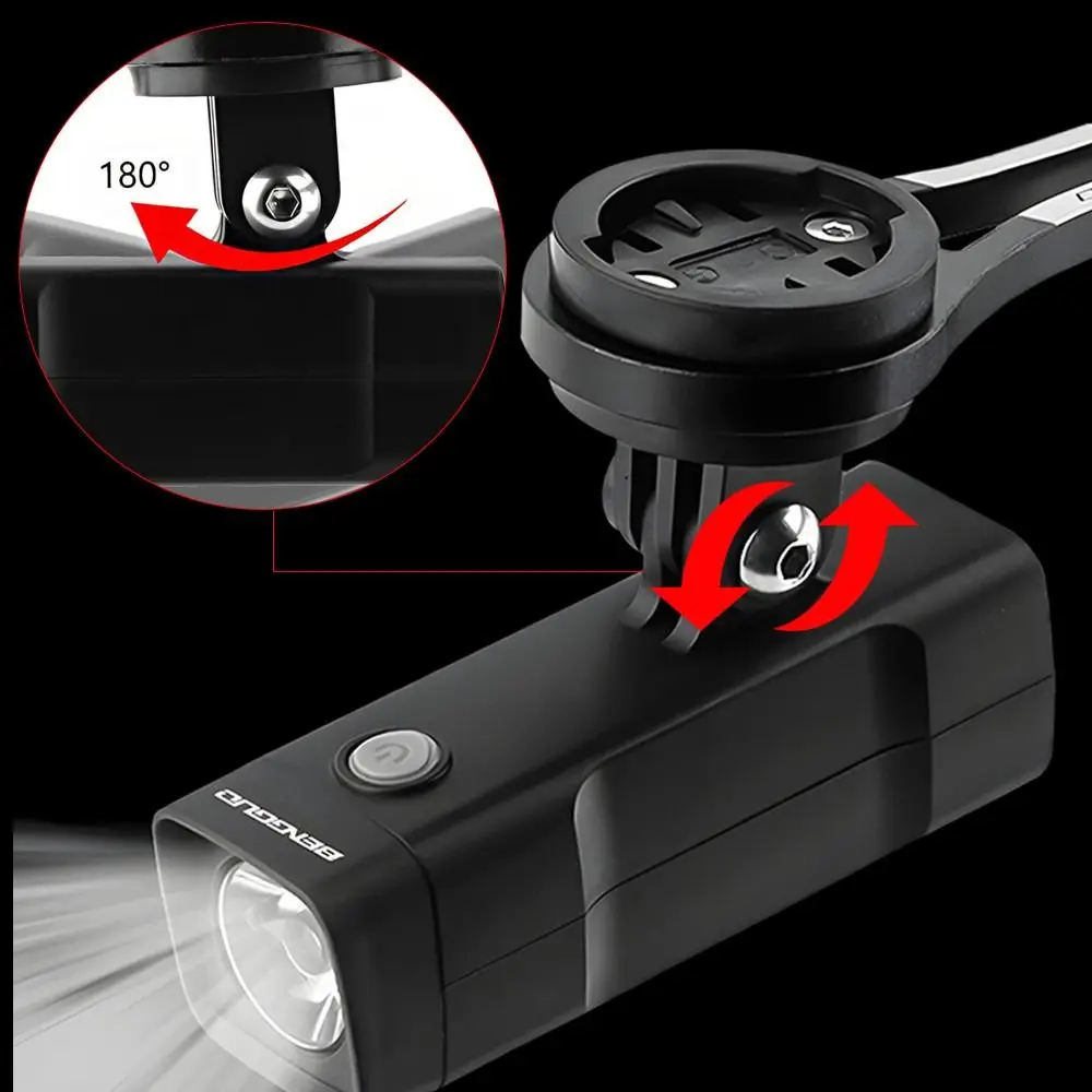 Faro bicicleta recargable LED impermeable USB para conducción - imagen 2
