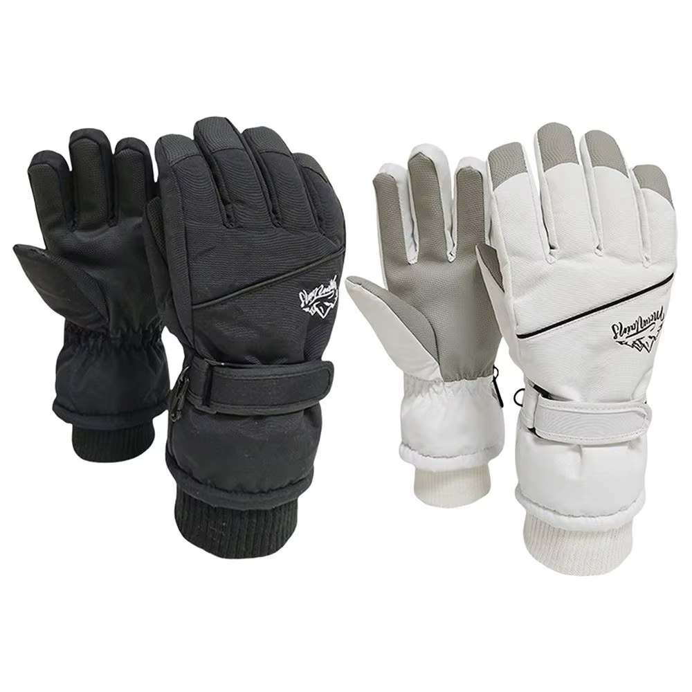 Guantes invierno impermeables térmicos táctiles unisex esquí snowboard - imagen 2