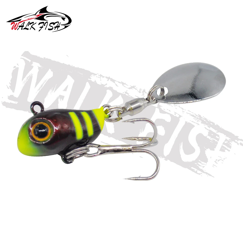 Walk Fish VIB Tail-spinner – Señuelo giratorio nadador