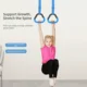 Anillas de gimnasia con altura ajustable y agarre resistente