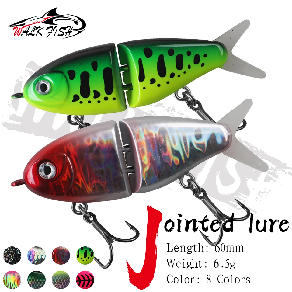 WALK FISH Señuelo articulado Swimbait lápiz de hundimiento lento - imagen 4