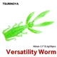 TSURINOYA Shrimp Worm Pioneer, señuelo de silicona para lubina - imagen 2