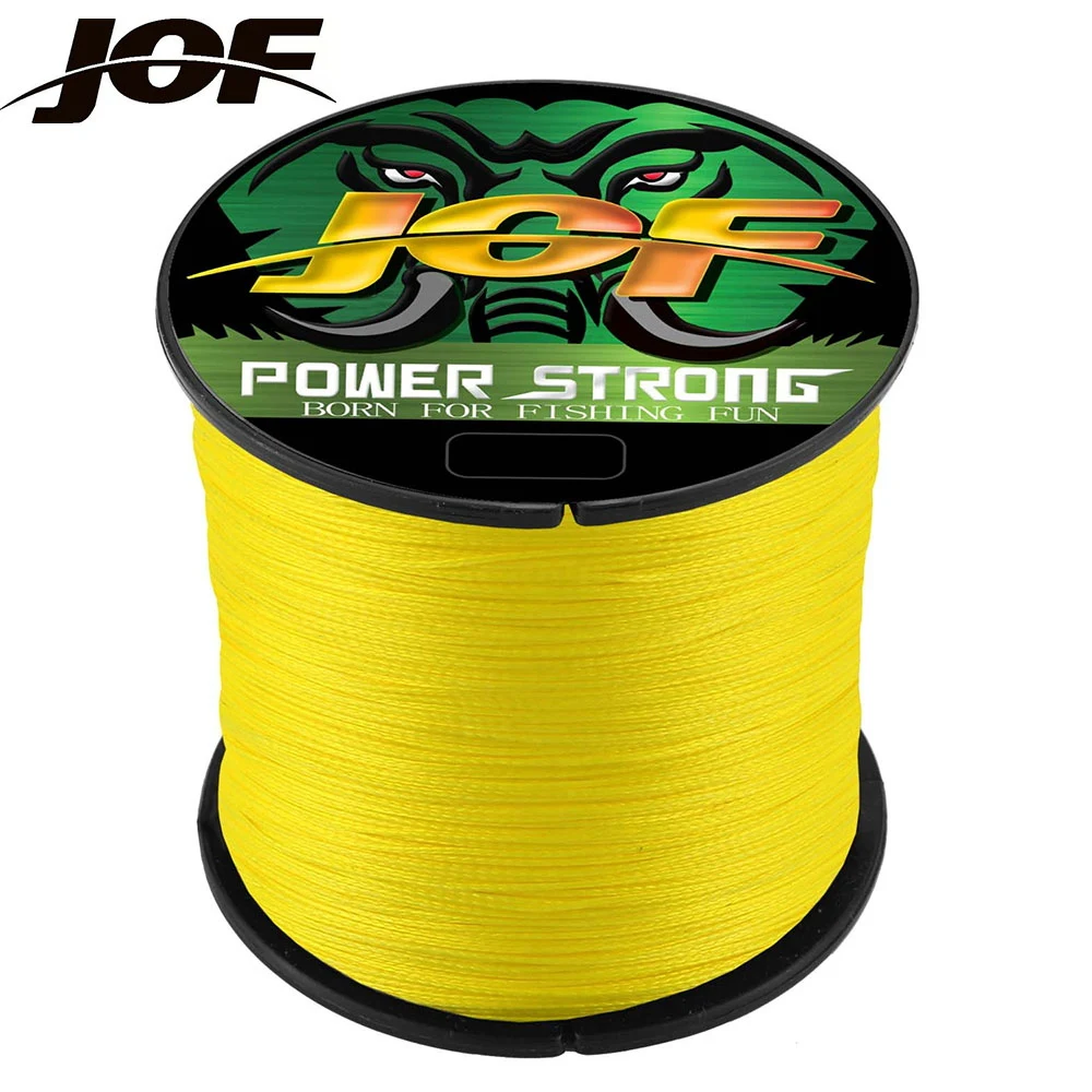 JOF Sedal Trenzado 4 Hebras 85 lb - Linea de pesca resistente