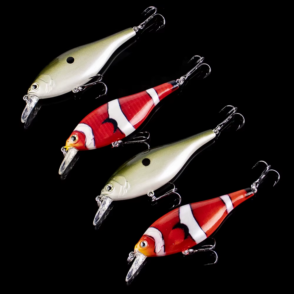 CCLTBA Minnow de hundimiento, señuelo duro para lubina - imagen 5