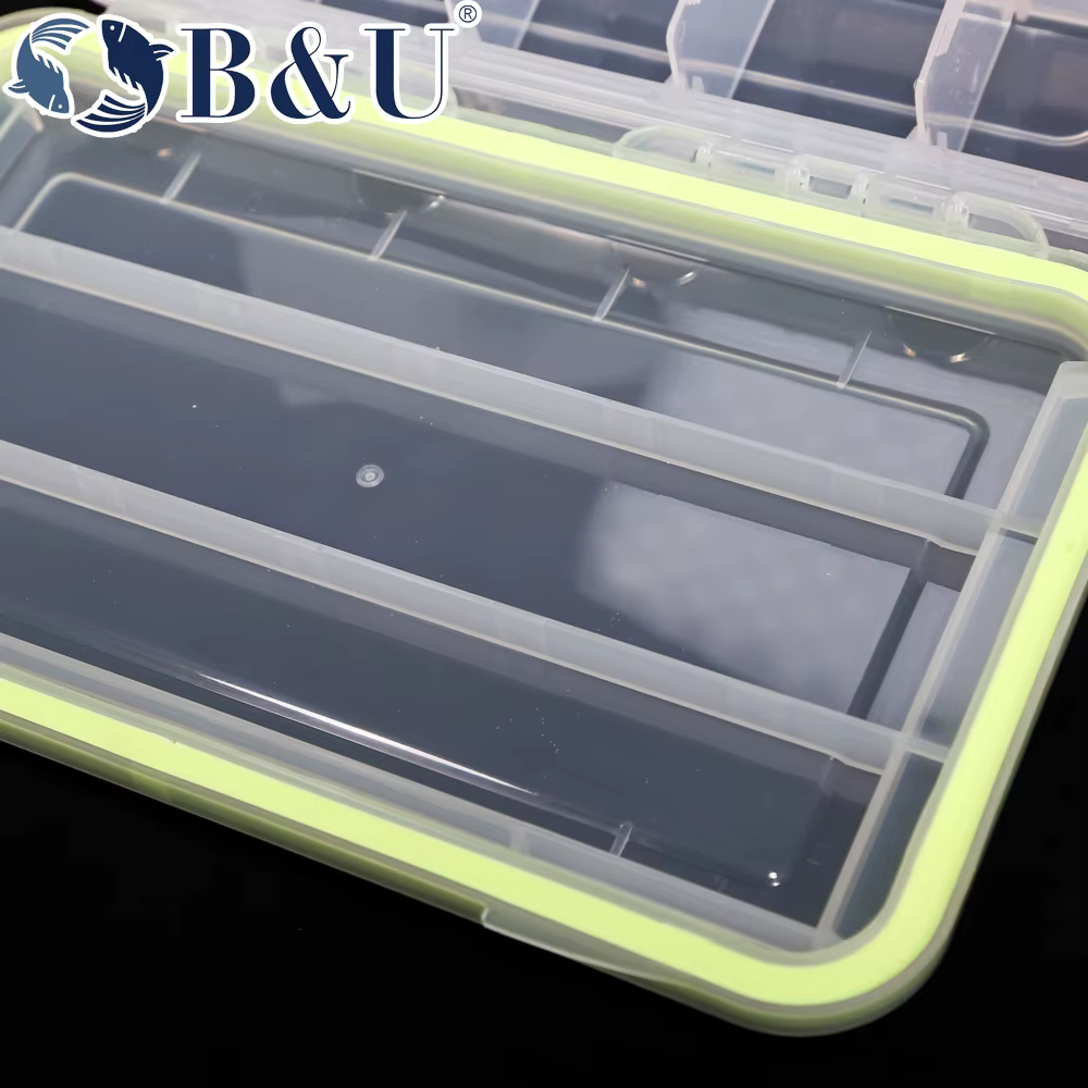 Caja de pesca B&U gran capacidad – Multifuncional con divisores - imagen 3