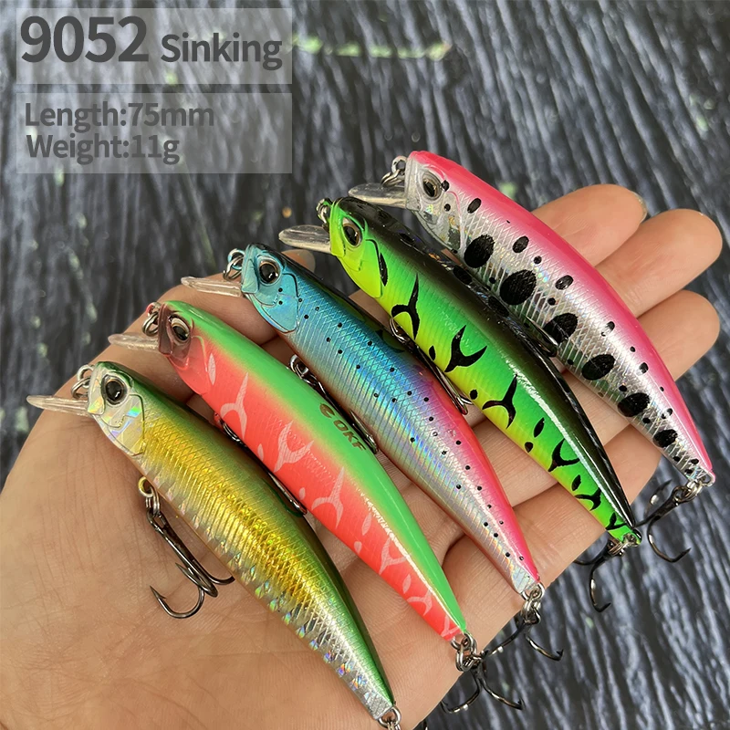 Jerkbait de fundición larga, cebo duro para trucha y carpa - imagen 2