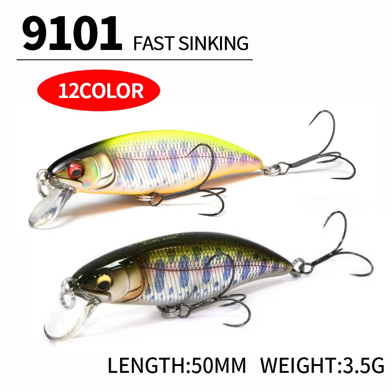 Señuelos Jerkbait Flotantes 50 mm – Cebo Artificial para Carpa - imagen 3