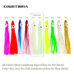 COUNTBASS Señuelo Jig Calamar Aguja Luminoso – Jigging