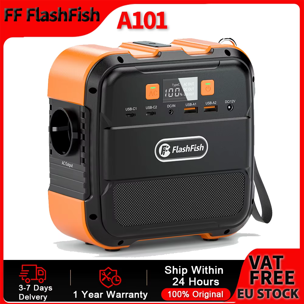 Batería Portátil Flashfish 120W – Estación de Energía para Pesca - imagen 3