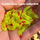 Mrlurion gusano Grub vinilo para pesca con mosca realista trucha