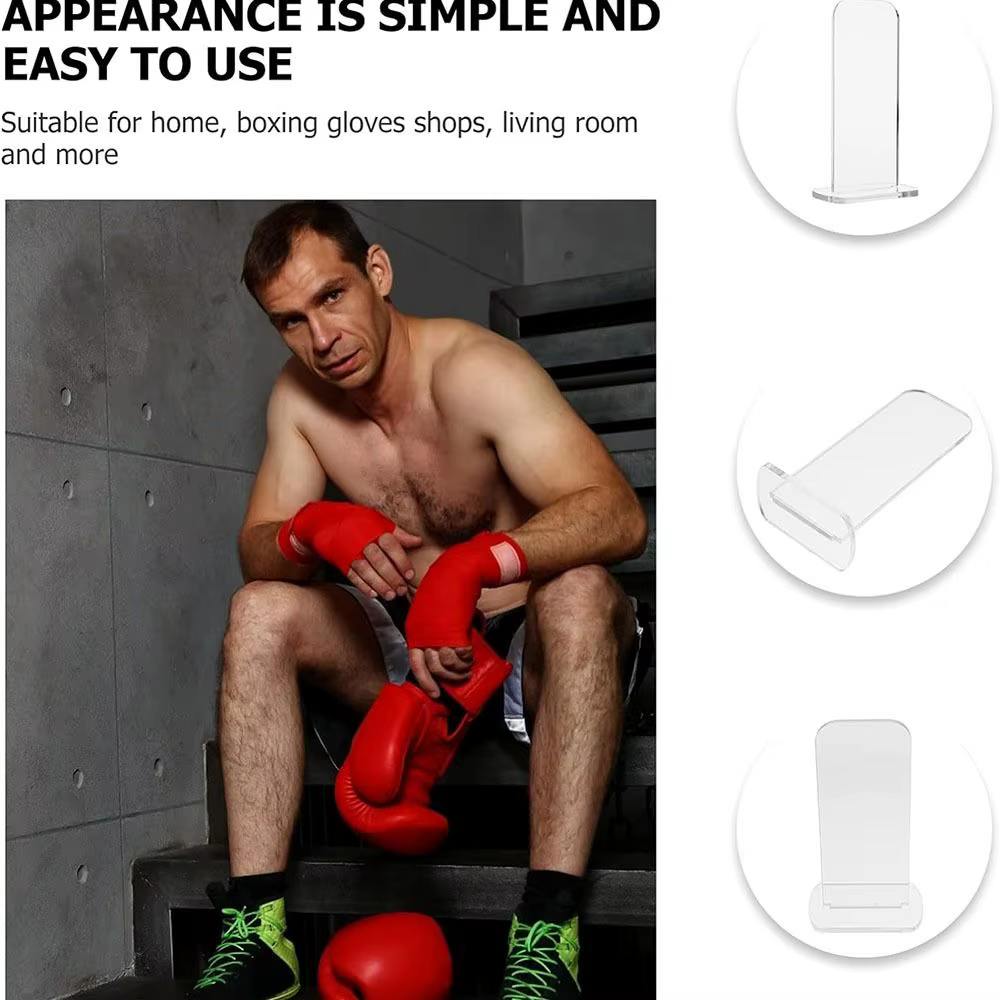 Soporte Acrílico Universal para Guantes de Boxeo - imagen 3