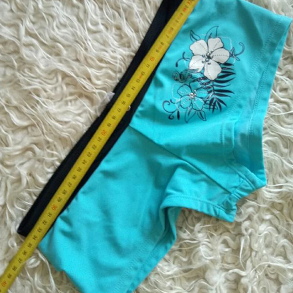Bikini vintage de flores, bañador sexy de tiro bajo ajustable - imagen 2