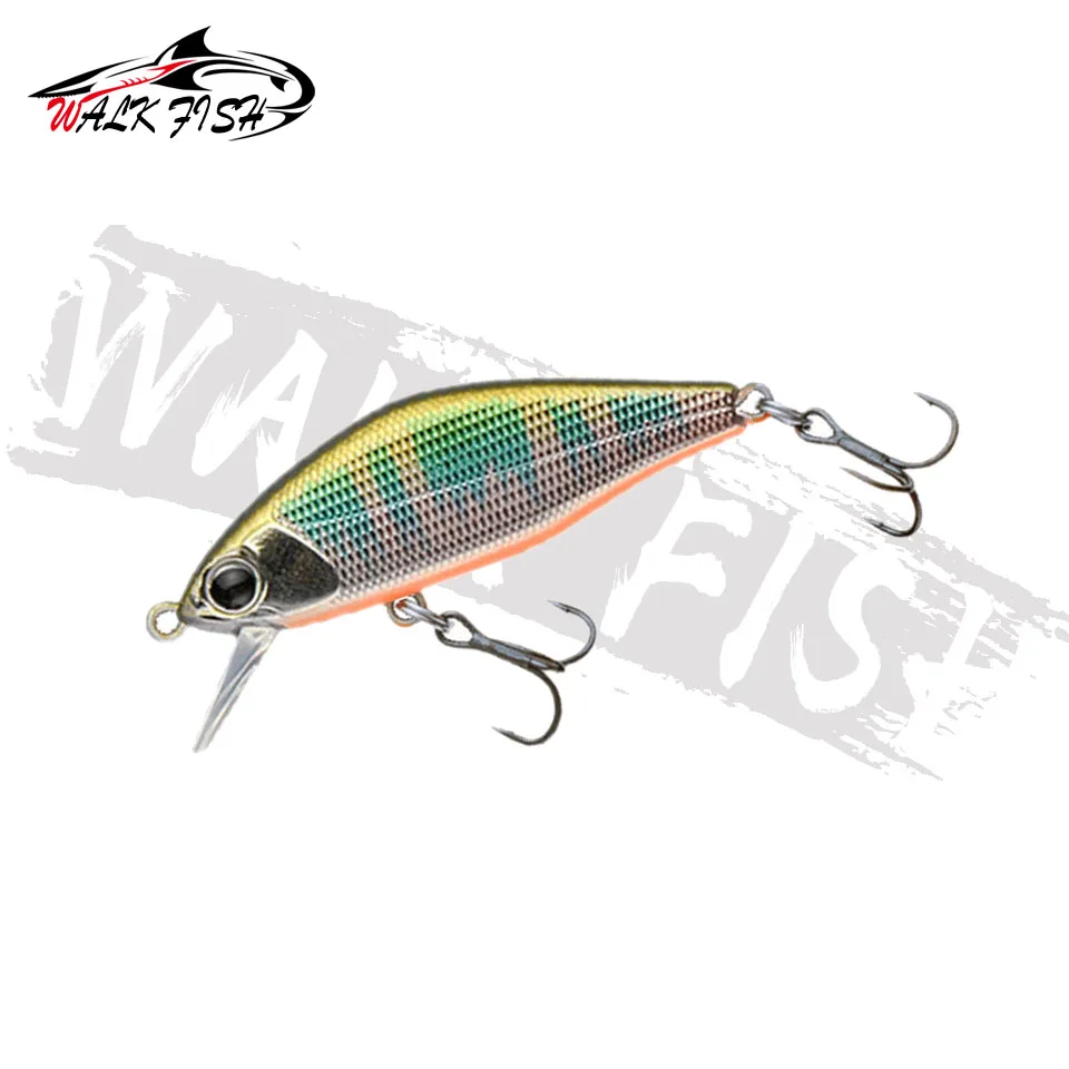 WALK FISH Mini Wobbler – Señuelo superficie trucha lubina - imagen 2