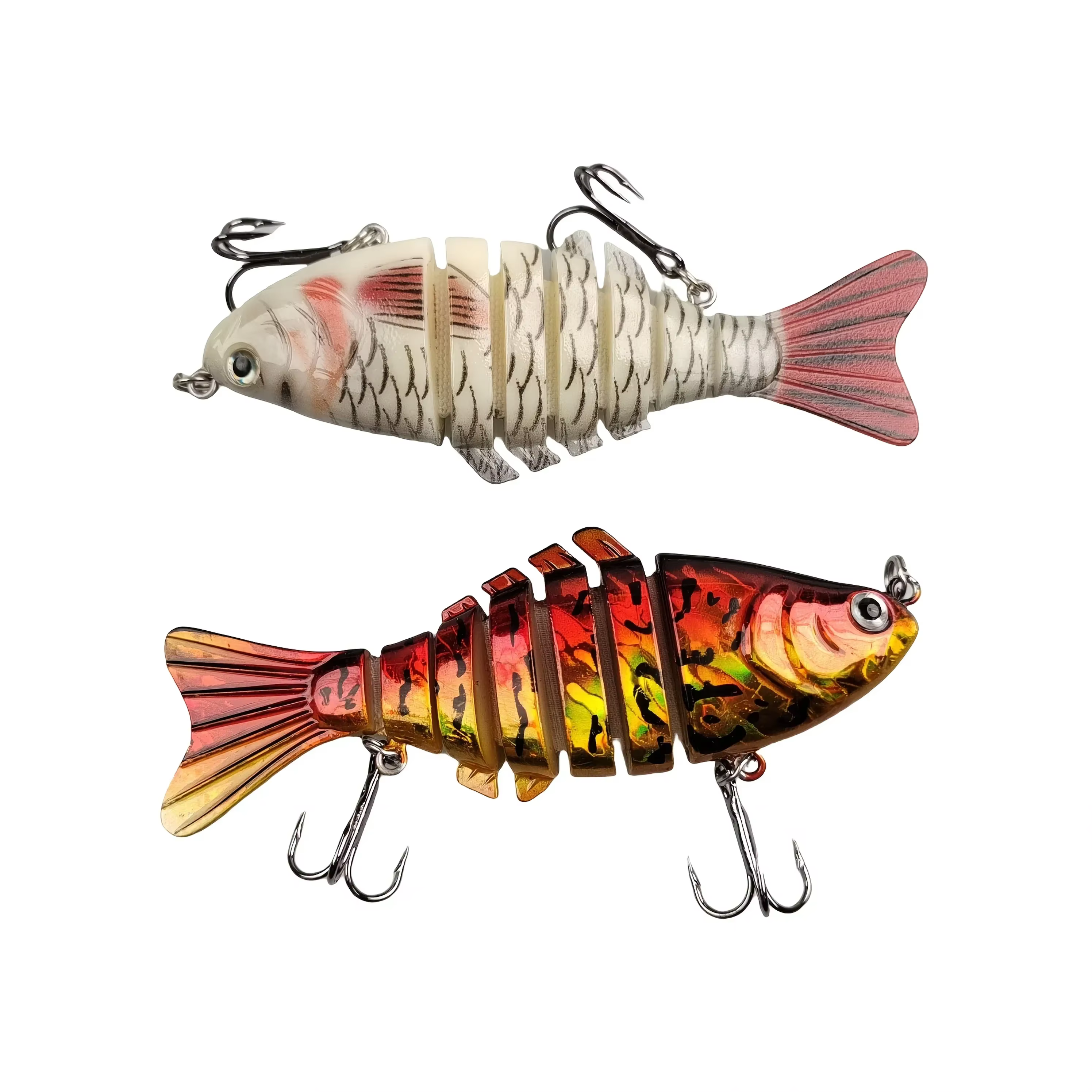 JOOYOO Señuelo Biónico Multisección ABS 10cm – Para Lubina y Bagre - imagen 3