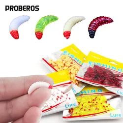 PRO BEROS Swimbait larva – Señuelo vinilo con aroma