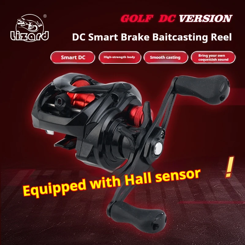 Carrete Baitcasting Lizard DC con freno electrónico inteligente y alarma de lanzamiento - imagen 5