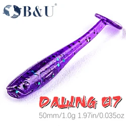 B&U Viber Shad Señuelo Suave para Trucha y Besugo Roca Mar