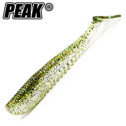 PEAK Señuelo blando vinilo 63mm cebo artificial para pesca de lucio
