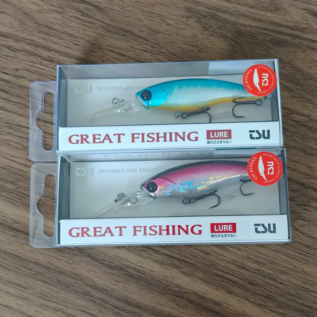 TSURINOYA Jerkbait 60SP suspendido 5,7g para lucio y perca