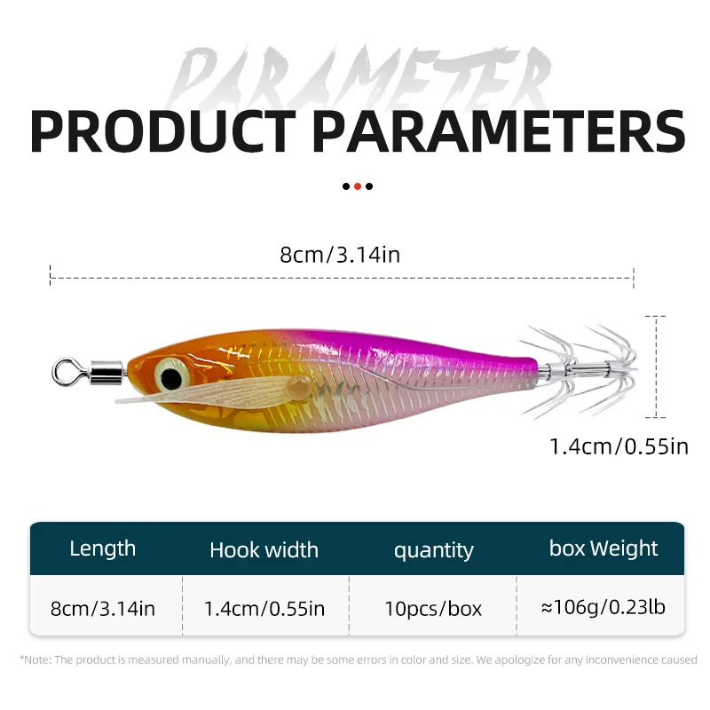 ShareShark señuelo de pulpo luminoso para pesca en el mar