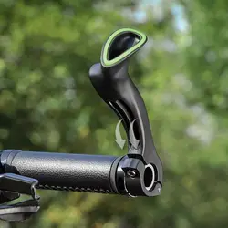 Manillar de bicicleta de nailon antideslizante negro – Cuerno de vaca