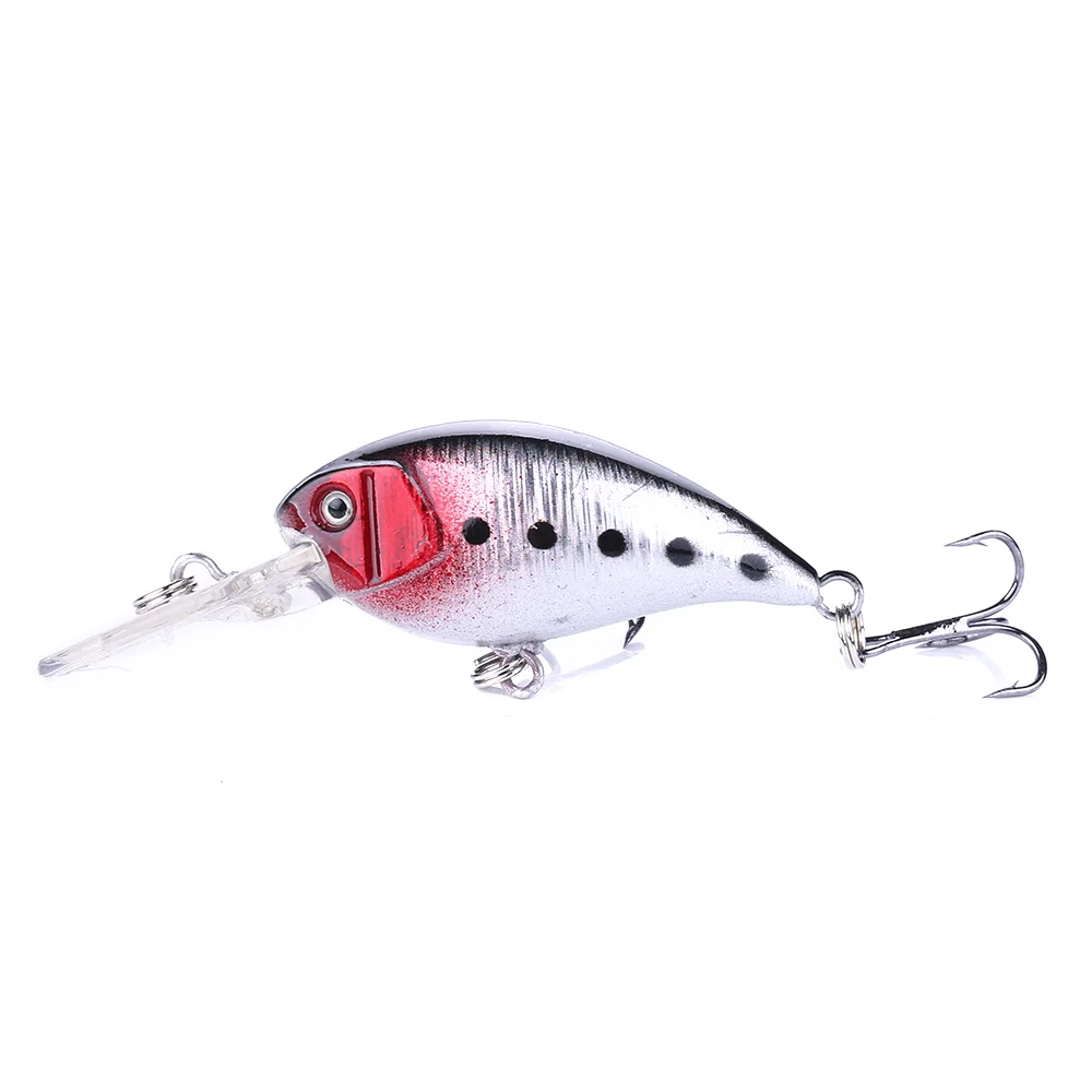 Señuelo Crankbait lengua larga – Ojos 3D para lubina, lucio y trucha - imagen 2