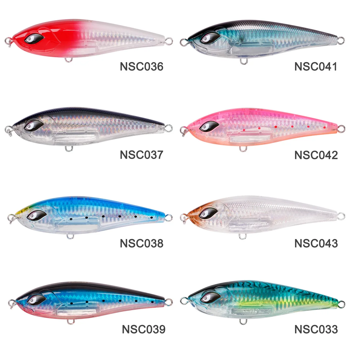 Noeby Jerk Bait 115mm 38g – Señuelo hundido costero 3X