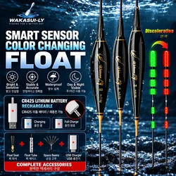 Flotador electrónico con sensor de gravedad automático – Luz para pesca nocturna