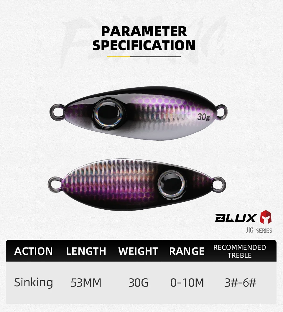 Detalle del anzuelo triple