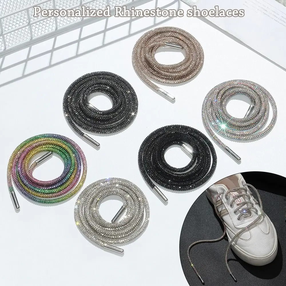 Cordones brillantes con pedrería para zapatillas DIY accesorios - imagen 3