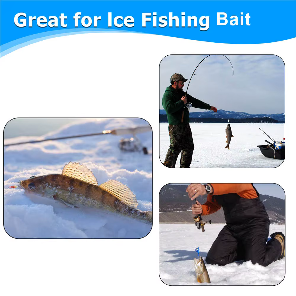 Anzuelos Jig Head pesca en hielo - 1,2-2,6g