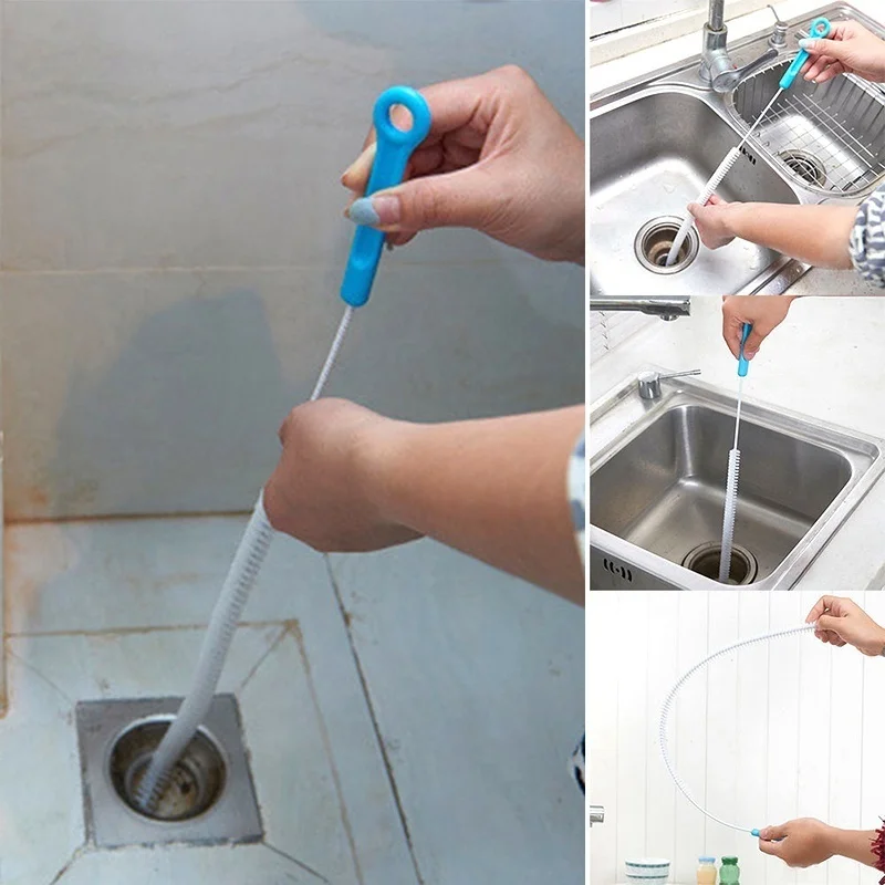 Cepillo flexible de 71 cm para drenaje