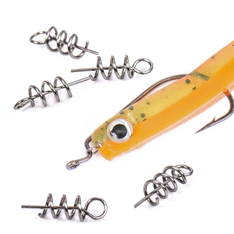 Conector giratorio acero inoxidable con pasador de bloqueo para pesca - imagen 3