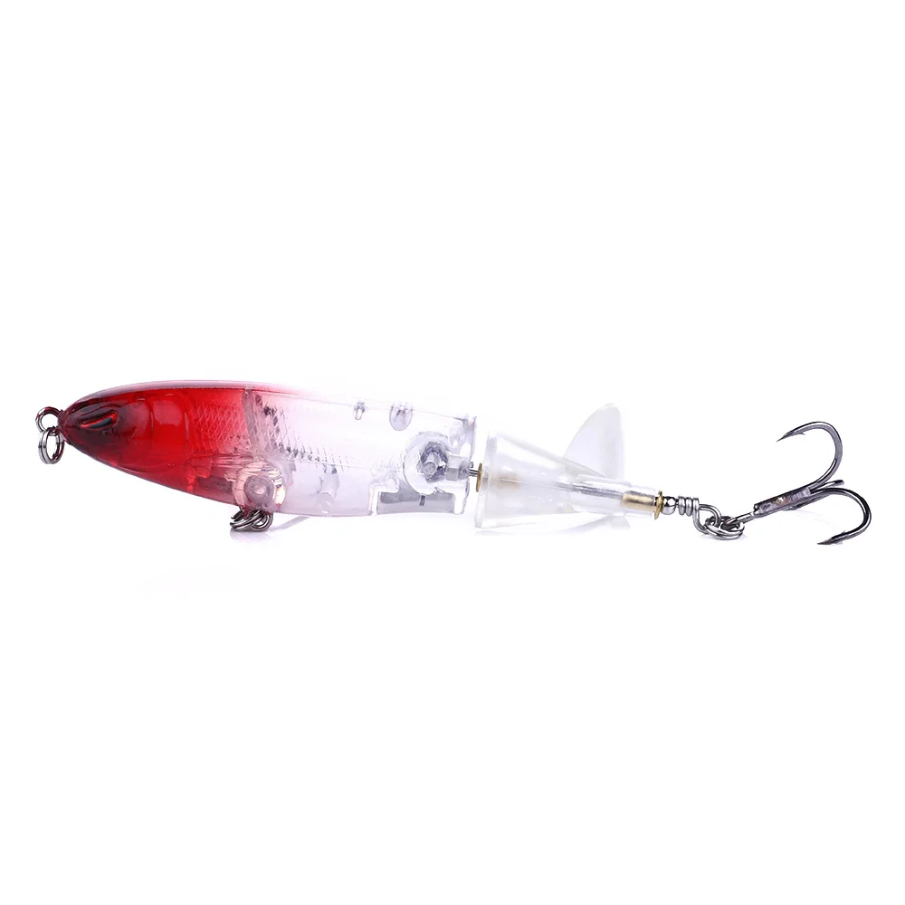 Señuelo Popper flotante cola giratoria – Pencil artificial 10 cm