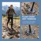 Repuestos de goma antimpacto para bastones de trekking negros - imagen 2